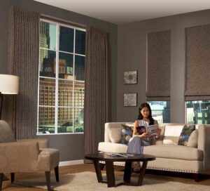 Louisville-Blinds-and-Drapery-AI1-resize - Louisville Blinds & Drapery Fabric Roman Shades - Louisville Blinds & Drapery