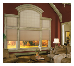 Specialty Shapes Cellular - Louisville Blinds & Drapery Louisville KY